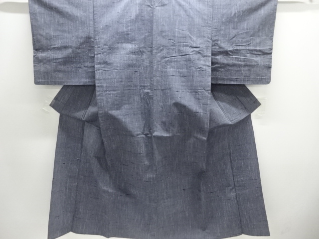 JAPANESE KIMONO / ANTIQUE HITOE KIMONO / SILK / TSUMUGI